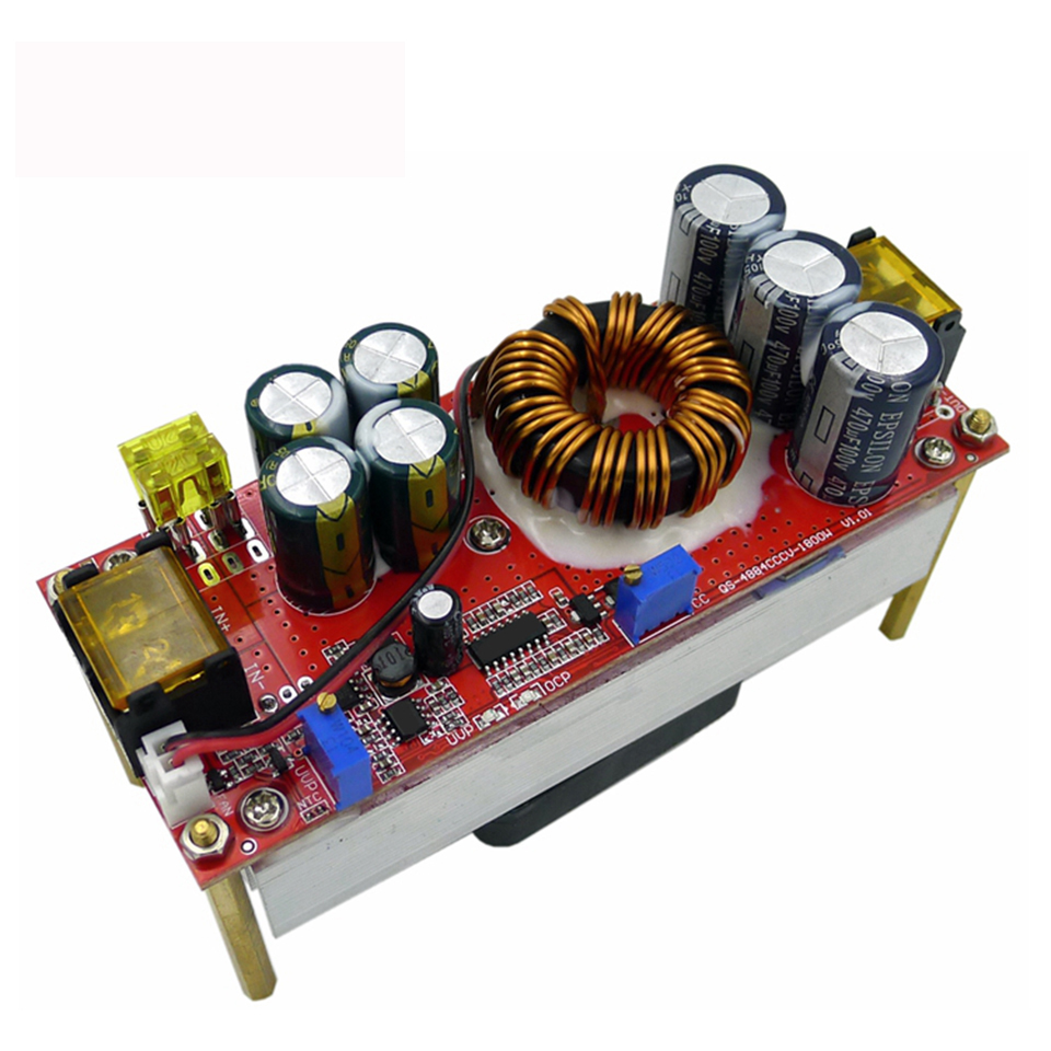 DC-DC Converter 1200W 20A CC CV Step Up Power Supply Module QS-4884CCCV-1200W