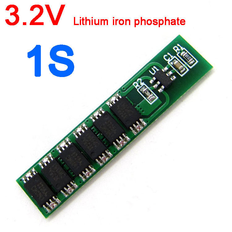 12A 3.2V PCB BMS Protection Board 26650 18650 LiFePO4 Battery Cell