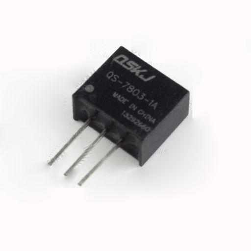 DC-DC Converter 12V to 3V/5-24V to 3.3V 1A Mini Non-isolated Step Down Module QS-7803-1A