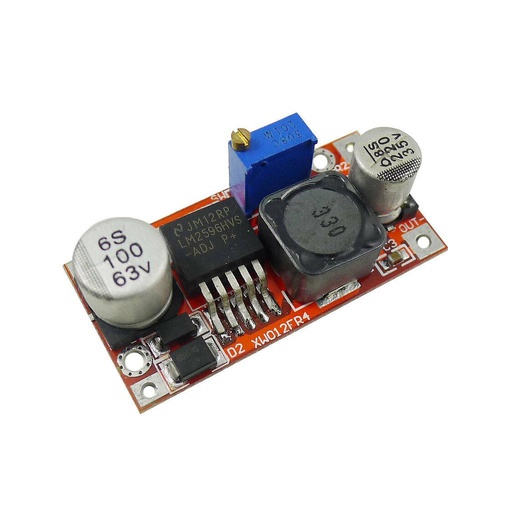 DC-DC Converter LM2596HV 48V to 5V/12V Adjustable Step-down Power Supply Module QS-4805CBD-3A