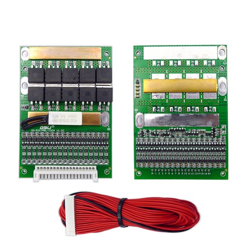 6-17S BMS 24V 36V 48V 60V 35-150A Polymer Lithium/Ternary Lithium/ Iron Phosphate/LiFePo4 Battery Protection Board